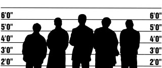 Mug shot group people police - figurativism free wallpaper