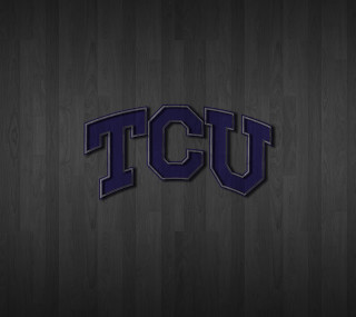 Tcu logo wooden wall black - a white stripe free wallpaper for tablet