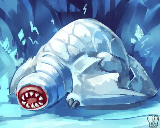 Plastic shark mouth open teeth - open free wallpaper