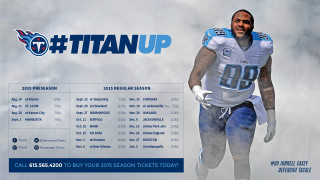 Football player titans uniform running - a football player free wallpaper