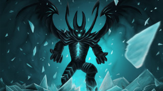 Demonic creature ice cave glowing - a demonic creature free wallpaper for desktop
