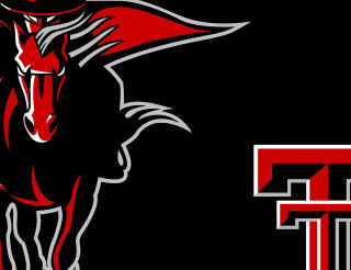 Horse hat texas tech logo - back side free wallpaper for desktop