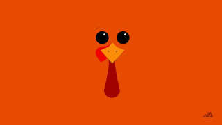 Cartoon turkey big eyes red 2 - big eye free wallpaper