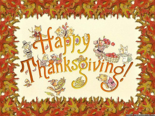Thanksgiving card turkey side happy - free holidays wallpaper