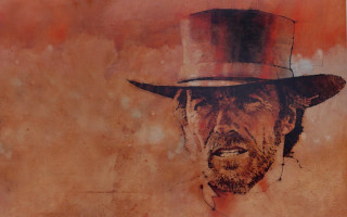 Man hat suit tie mustache - western comic book art free wallpaper for desktop