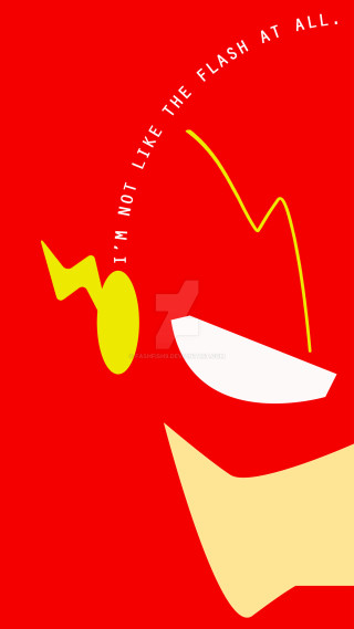 Red poster yellow nose background - vorticism free wallpaper for mobile