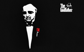 Black white man tuxedo redbow - vector art free wallpaper