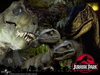Dinosaurs group mouths open wide - their mouth free wallpaper for desktop