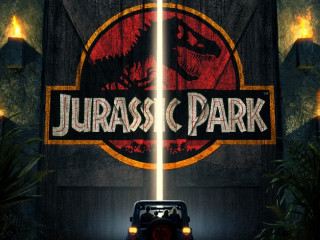 Jeep park sign dinosaur side - a dinosaur free wallpaper