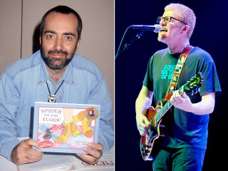 Man holding book guitar comic - underground comix free wallpaper for desktop