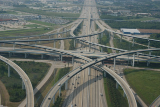 Highway intersection traffic freeway lanes - multiple free wallpaper