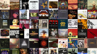 Album collage variety covers music - post grunge free wallpaper