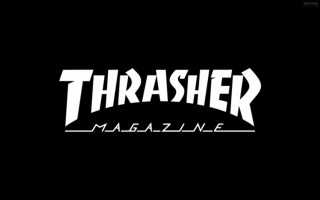 Thrash magazine black white logo - magazine free wallpaper