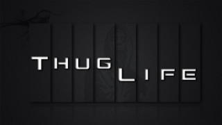 Thug life black white photo - high definition free wallpaper