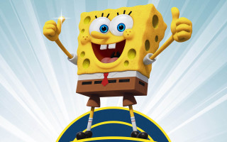 Spongebob blueball gesture smile shirt - bob singer free wallpaper