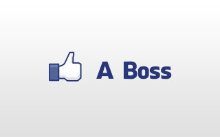 Facebook like logo thumbs up 2 - a thumb free wallpaper