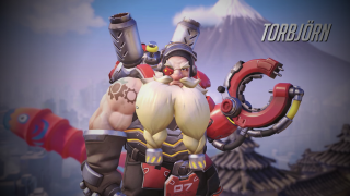 Man costume giant object mountain - splash art free wallpaper