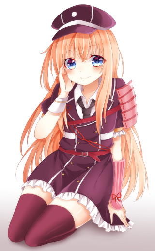 Girl sailor outfit sitting hand - a girl in a sailor outfit free wallpaper for mobile