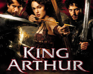 King arthur woman sword men - a movie poster free wallpaper for desktop
