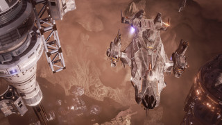 Sci fi fighter jet city - star citizen halo free wallpaper for desktop