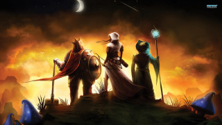 People hill horse costume cat - two person free wallpaper for desktop