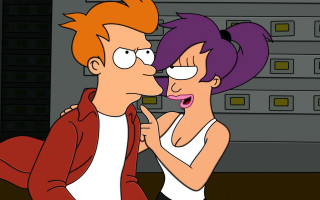 Cartoon man woman kissing server - a cartoon of a man and a woman free wallpaper for desktop