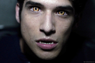 Man yellow eyes black shirt 3 - free dark wallpaper for desktop