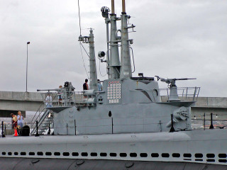 Large gray boat people bridge - carl eugen keel free wallpaper