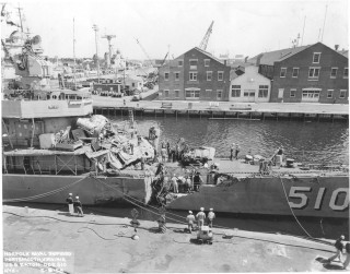 Large boat docked harbor people - 1 9 6 0 s free wallpaper
