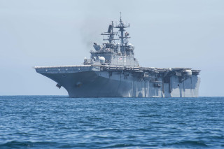 Large ship ocean smoke masts - a large ship in the middle of the ocean free wallpaper for desktop