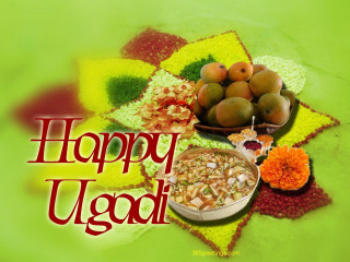 Ugadi happy bowl food fruit - bapu free wallpaper for desktop