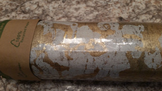 Toilet paper gold foil countertop - ellen gallagher free wallpaper