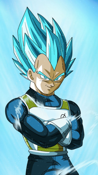 Cartoon character blue hair white 2 - blue hair free wallpaper for mobile