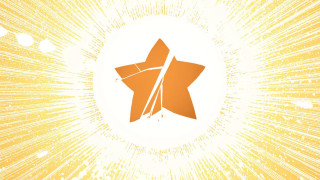 Star cross yellow background rays - derek zabrocki free wallpaper for desktop