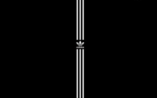 Adidas black white pole logo - bridget riley free wallpaper