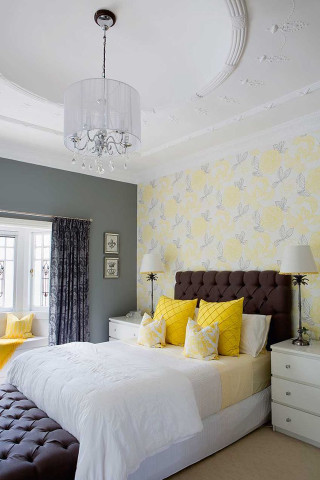 Bedroom with bed interior design 9 - dresser free wallpaper for mobile