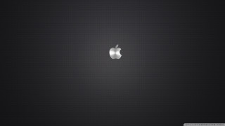 Black apple wallpaper white logo - a white apple logo free wallpaper for desktop