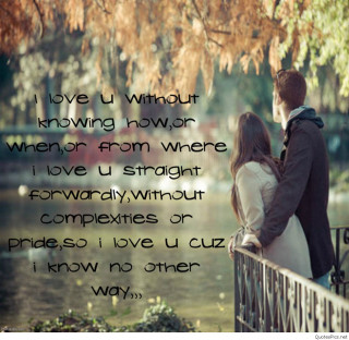 Man woman bench lake quote - free valentines wallpaper for tablet