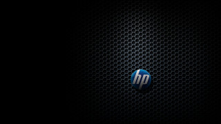 Hp logo black hexagonal pattern 2 - hexagonal free wallpaper for desktop
