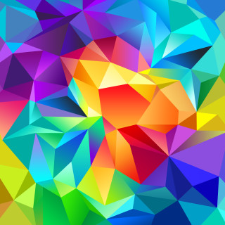 Colorful abstract background shapes vibrant 2 - different color and shapes free wallpaper for tablet
