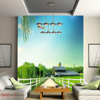 Living room farm mural white - free airplane wallpaper for tablet