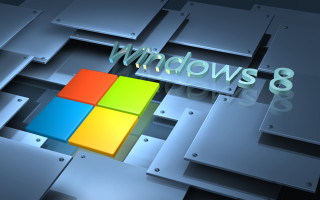 Computer screen windows 8 metal - isometric view free wallpaper for desktop