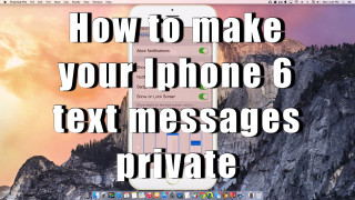 Iphone6 text privacy credits sunset - photo free wallpaper