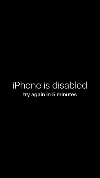 Iphone disabled white text monochrome - better free wallpaper
