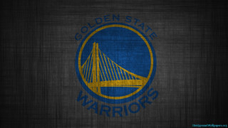 Golden warriors logo black background - the bottom of the logo free wallpaper