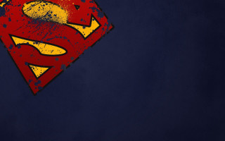 Superman logo blue background yellow 9 - a superman logo free wallpaper