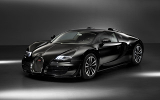 Black bugatti dark room spotlight 3 - a spotlight free wallpaper