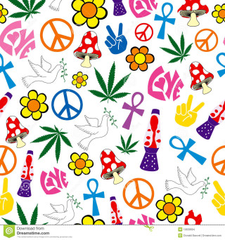 Peace signs pattern colorful designs - andrew boog faithfull free wallpaper