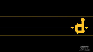 Black yellow background stripes pattern - blunt border free wallpaper