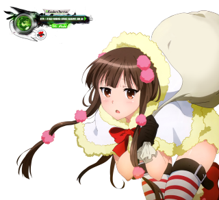 Girl white dress striped skirt - free gaming wallpaper for tablet